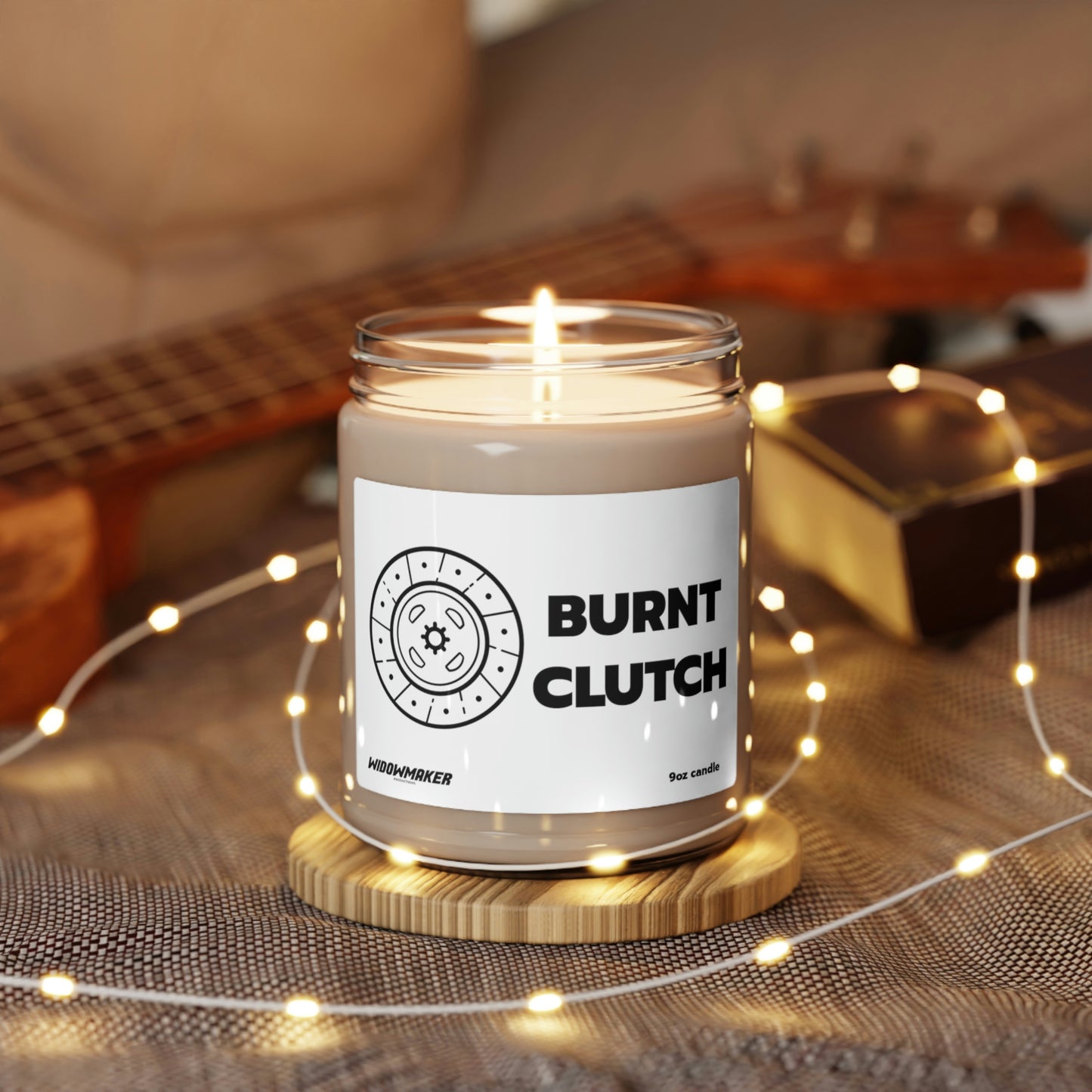 Burnt Clutch Candle, 9oz